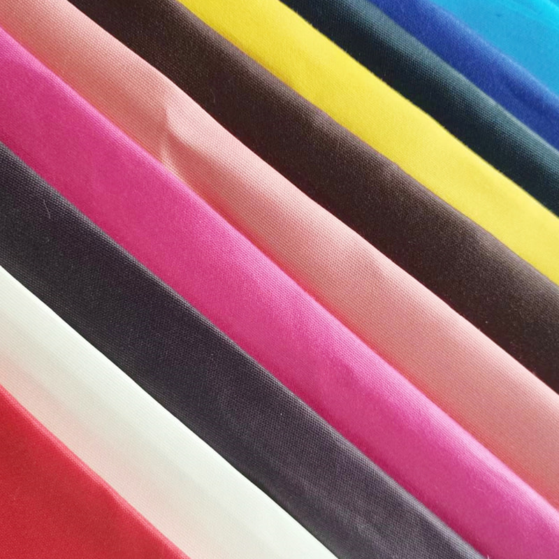 TMIE-08-1-2 85GSM 125cm پیراهن پوشاک راحت و پارچه آستر 100% پلی استر رنگ های مختلف موجود پارچه پوپلین پلی استر جلا رنگ شده