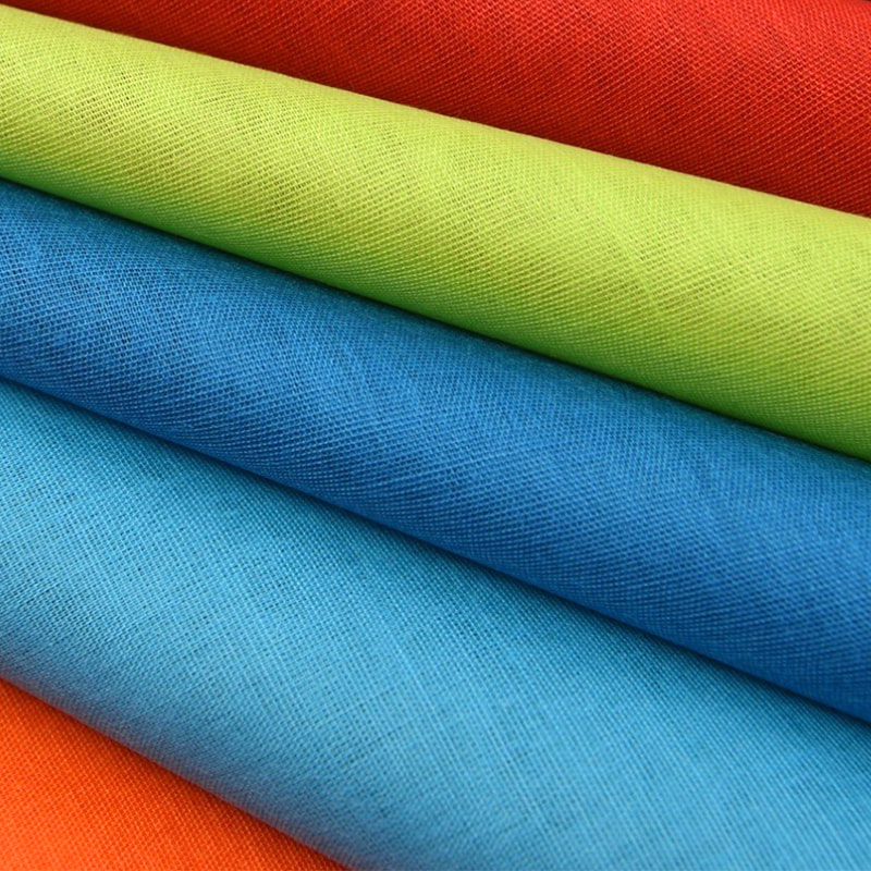 TMIE-08-5-2 112 سانتی متر عرض وزن سبک 75GSM رنگ سفارشی و بیش از 100+ رنگ آستر رنگ شده پارچه پلی استر پوپلین