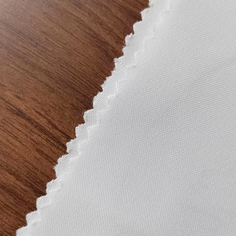 TMIE-03-1-6 پارچه پلی استر 180 GSM Whiten Minimatt با وزن متوسط