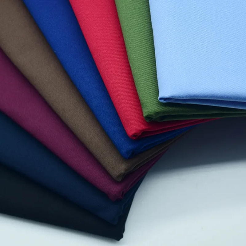 پارچه رنگرزی جامد TMIE-11-07 110GSM Fine Twill